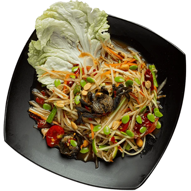 Tropical Zest Papaya Salad